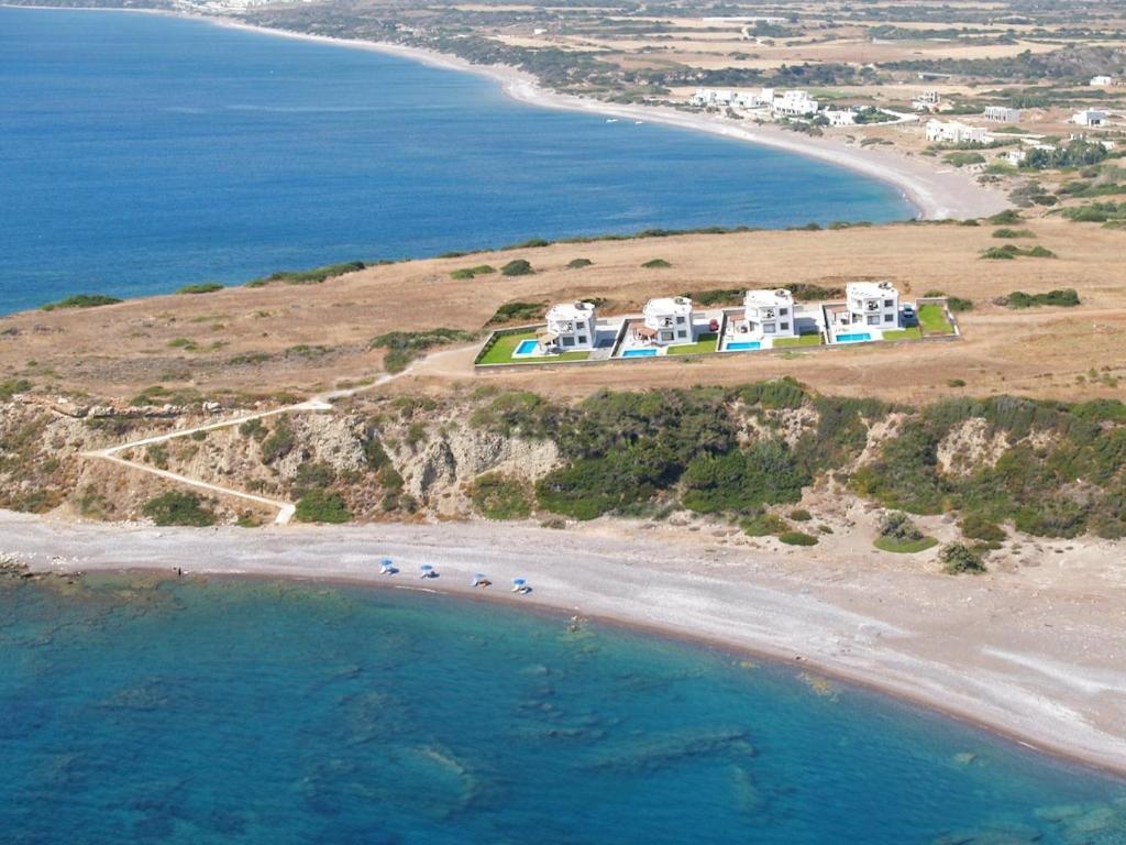 Olga Luxury Beach Front Villas Lachania  Exterior photo